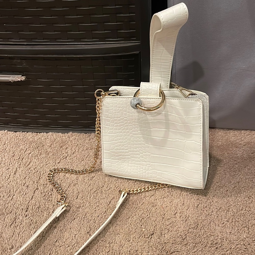 White Topshop small purse